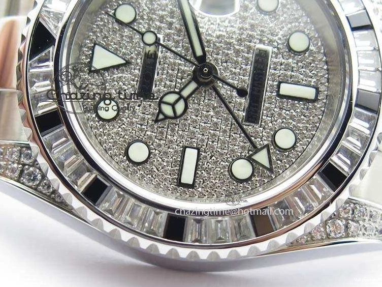 Bracelet A3186 Bp-Maker Black SS 116759 II On Dial SS Diamond Ruby Crystal GMT-Master 0312